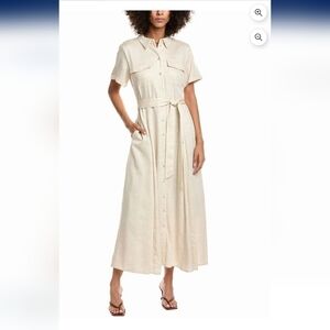 Ted Baker London Cream Belted Maxi Dress